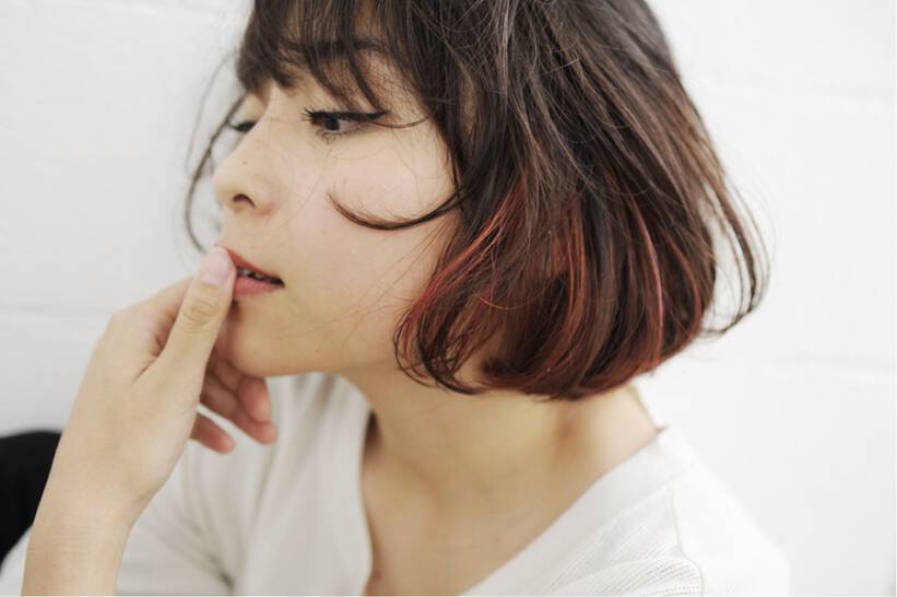 春の季節にぴったりのポイントカラー特集 Hair