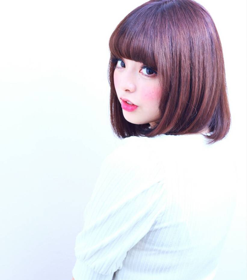 藤田ニコルちゃん風 ぱっつん前髪になりたい Hair