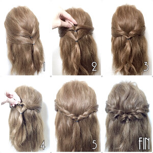 保存版 不器用でもできるロングヘア用アレンジ集 簡単にまとめ髪だって作れます Hair