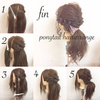 可愛すぎないのがポイント アラサーおすすめ上品ヘアアレンジ Hair