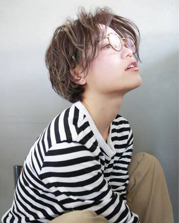 40代におすすめ 前髪なしショート で作る大人きれい Hair