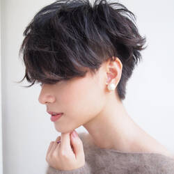ベリーショートはカラーで印象が決まる こなれる髪色紹介 Hair