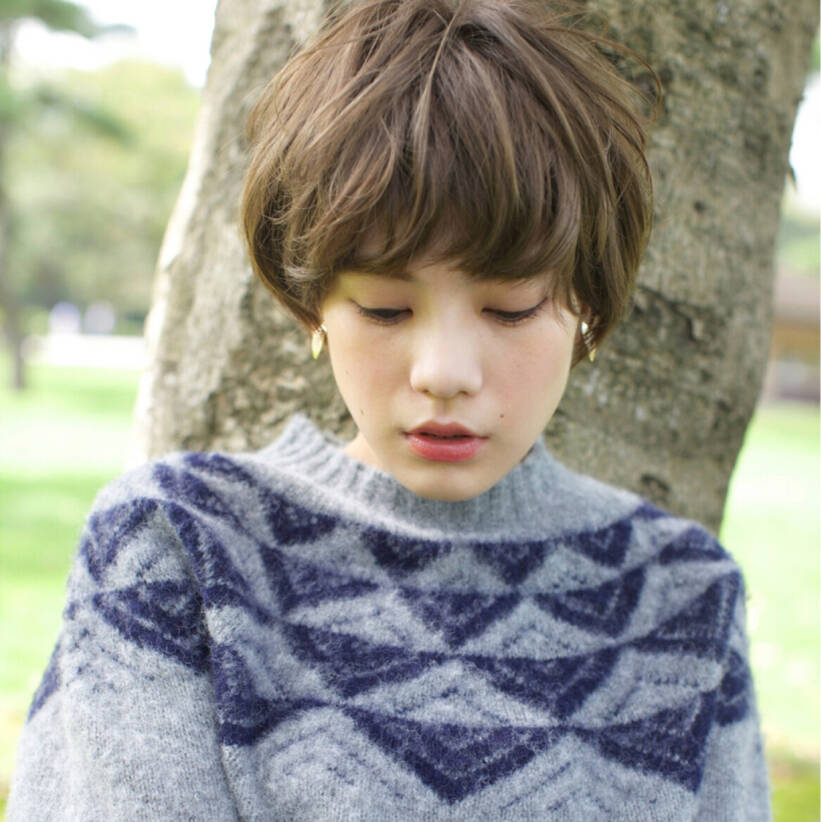 女度を上げるショートのヘアスタイルが可愛すぎる Hair