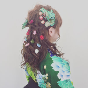 着物にピッタリな髪型が自分で簡単にできるヘアアレンジ特集 Hair