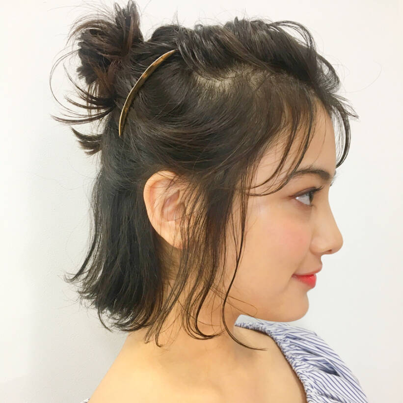 ショートボブ ヘアアレンジ 使えるテクをお教えします Hair ショートボブ ヘアアレンジ 使えるテクをお教えします Hair