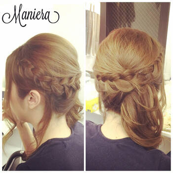簡単ヘアアレンジでミディアムのマンネリを回避できる Hair