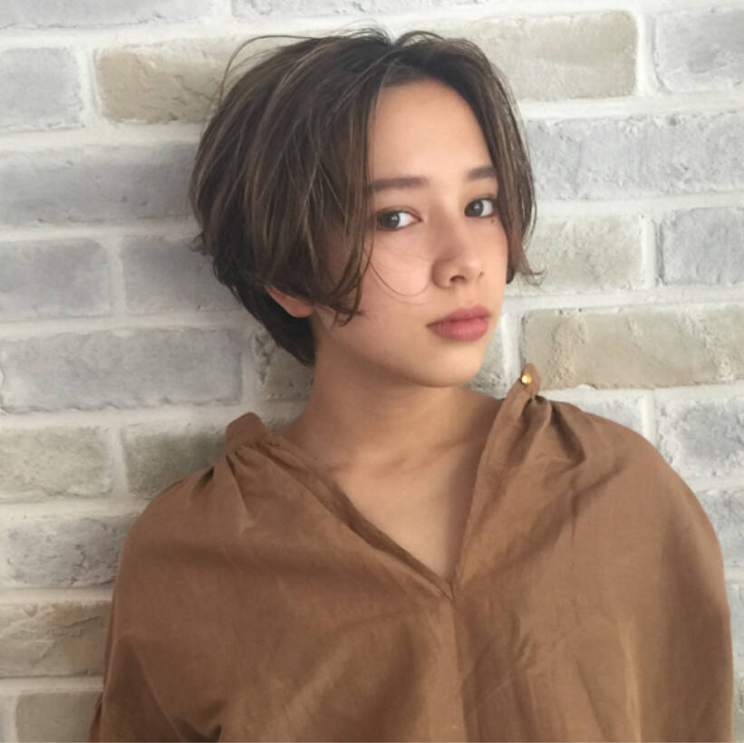 ショートは前髪なしスタイルでクールにキメて周りと差をつけよう Hair