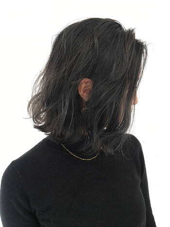 暗髪 アッシュカラー 大人っぽくて 透明感 おすすめヘアカラーカタログ Hair