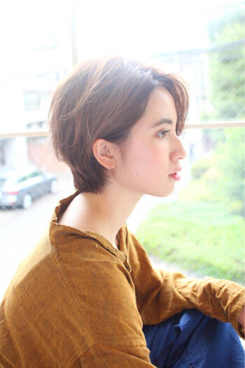 大人の おしゃれで媚びない ショートスタイル Hair