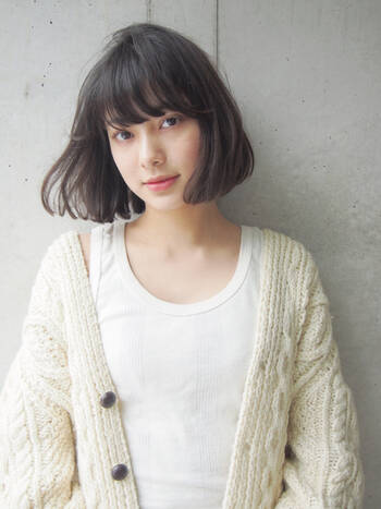 17年最新 アラサーにおすすめしたいボブのヘアスタイル Hair