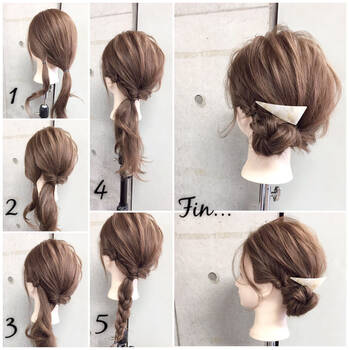 解説付き 不器用さん必見 ミディアムへアの簡単アレンジ特集 Hair