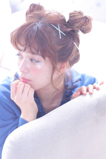 意外と簡単 イベントにピッタリな ツインお団子 のやり方 Hair