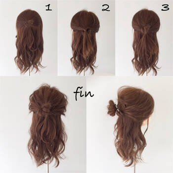 春夏気分な簡単髪型アレンジ ラフ ルーズ感でこなれスタイル Hair