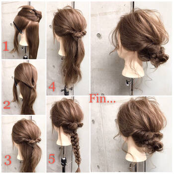 二次会ヘアアレンジが自宅で可能 春夏のお呼ばれは簡単アップスタイルできれいに Hair