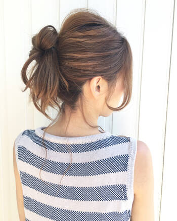 まとめ髪で出かけたいの 春夏の気分が上がるおしゃれスタイル10選 Hair