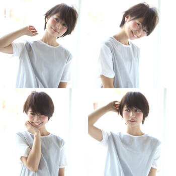 顔の形別 おすすめショートヘアの前髪 アレンジhow To Hair