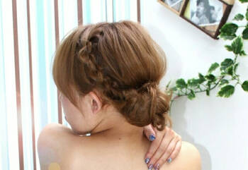 結婚式やパーティーにもつかえるギブソンタックをマスター Hair