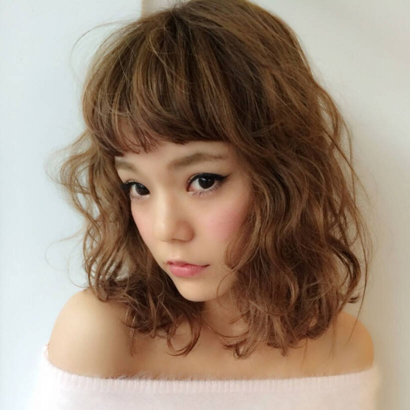 ロブをガーリーにするのは ひつじ もこもこヘア Hair