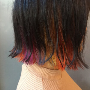 インナーカラー向けヘアアレンジ 簡単なやり方をショート ロング別に伝授 Hair