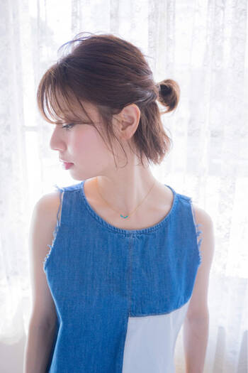 長さ別 朝5分でできちゃう 簡単ハーフアップヘアアレンジ10選 Hair