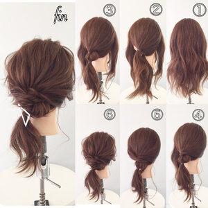 サイドポニーテールは前から見ても可愛い つくり方と人気スタイル集 Hair
