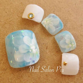 17年春夏トレンドはコレ 最旬フットネイルデザイン10選 Hair