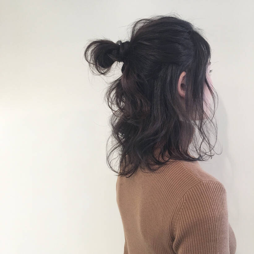 簡単なのにオシャレ 不器用さんでもできる簡単ミディアムヘアアレンジ Hair