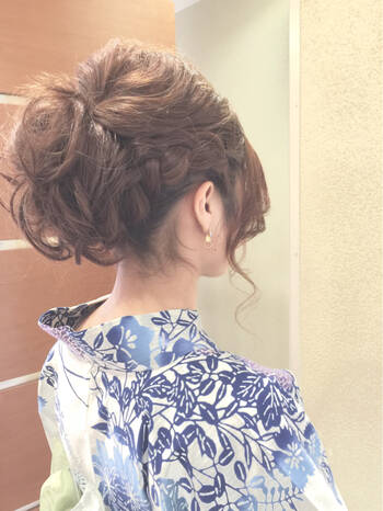 誰もが振り返る浴衣美人に変身 長さ別浴衣にぴったりの髪型アレンジ Hair