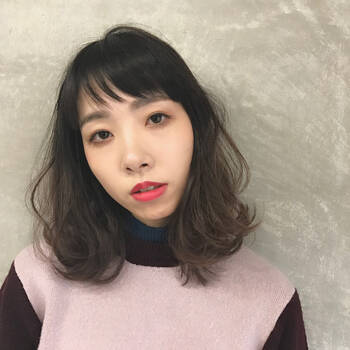 抜群のこなれ感でオシャレ度がグンとup 外国人風aラインパーマが新鮮 Hair