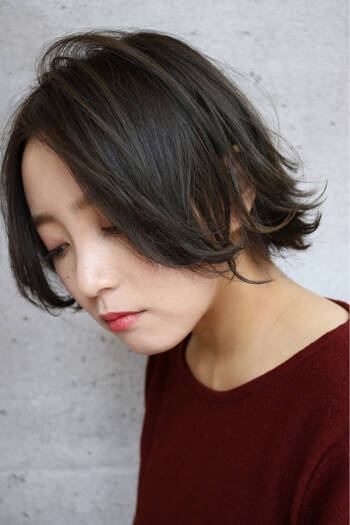 クール美人の代表スタイル ショート ワンレンの美人スタイルカタログ Hair