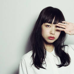 赤リップが映える黒髪ヘアで男ウケを狙う愛されスタイル集 Hair