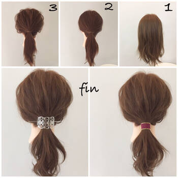 朝から可愛く大変身 セミロングさん向け髪型アレンジ10選 Hair