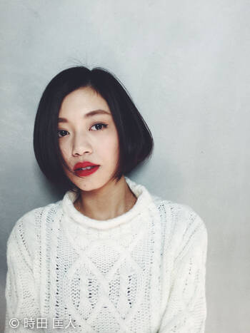 17年春夏にやりたい こなれ度up の黒髪風ヘアスタイル Hair