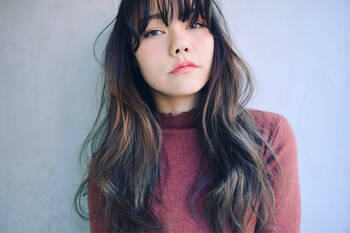 黒髪 ハイライトを入れてワンランク上のオシャレさんに Hair