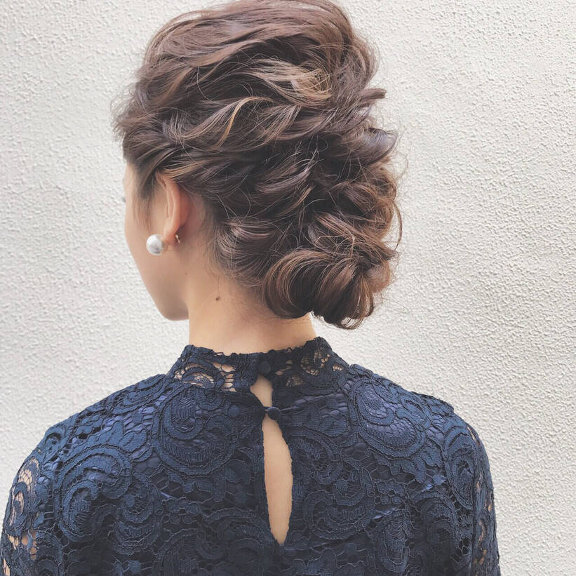 パーティー 髪型 アレンジ