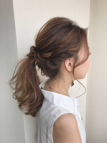 毎日使える ミディアムさんのアップヘアアレンジ特集 Hair