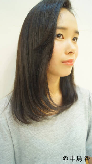 それは反則 破壊力絶大な黒髪 セミロング ストレートで男ウケを狙え Hair