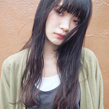 上品 キレイ 魅力的 黒髪ロングならストレート推しで Hair