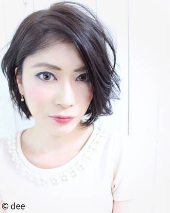 黒髪人気が止らない 大人女性の新定番 クールでかっこいい黒髪スタイル Hair