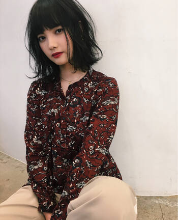 モード系女子になりたい ぱっつんボブスタイルでその願い叶えます Hair