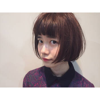 ヘアスタイルに迷ったら ストレートボブで大人かわいいを手に入れよう Hair