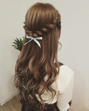 ハーフアップ編 ヘアセットは基本を覚えることが大切 Hair