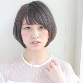 ナチュラル顔で男ウケも狙えちゃう 黒髪さんの眉毛は茶色に決まり Hair