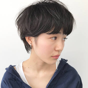 ショートカットにしたいすべての人へ 顔型悩み別 旬ヘアカタログ17 Hair