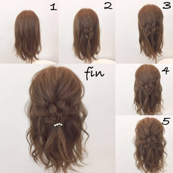 時間のない朝に簡単にできるまとめ髪 レングス別に教えます Hair