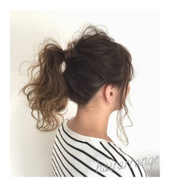 動画あり おしゃれなポニーテールのつくり方 簡単にできるちょっとしたコツ教えます Hair