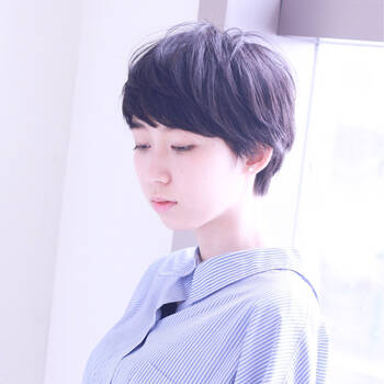 憧れは芸能人のような黒髪ショート 目指すは波瑠さんのような爽やかヘア Hair