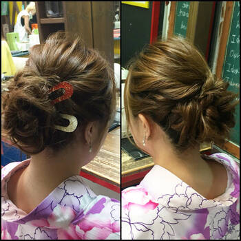 浴衣に合うミディアム向けヘアアレンジ 簡単かわいい髪型特集 Hair