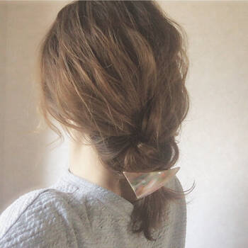 ボブでもできる簡単まとめ髪 スッキリ可愛いアレンジを伝授 Hair