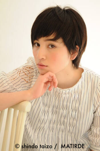 憧れは芸能人のような黒髪ショート 目指すは波瑠さんのような爽やかヘア Hair